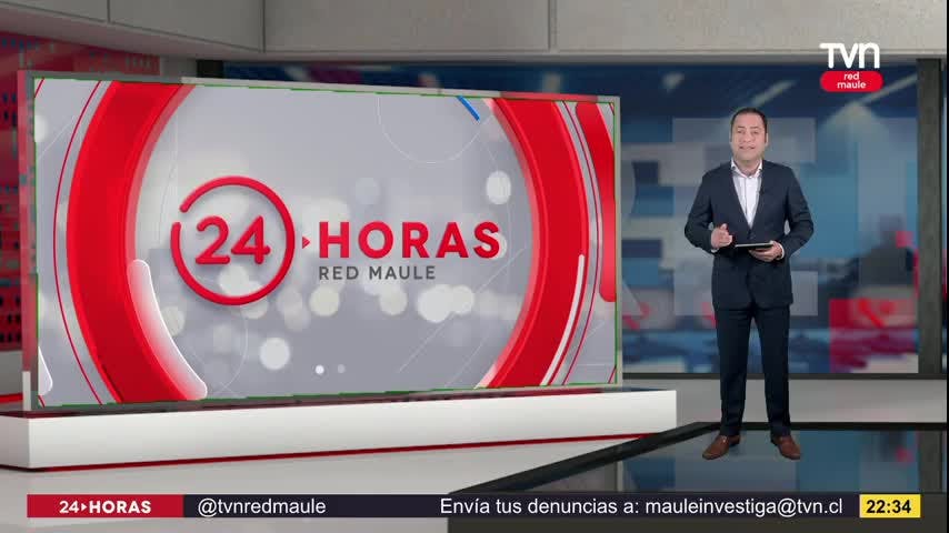 24 horas central - Miércoles 08 de Marzo 2023 | TVNRedMaule