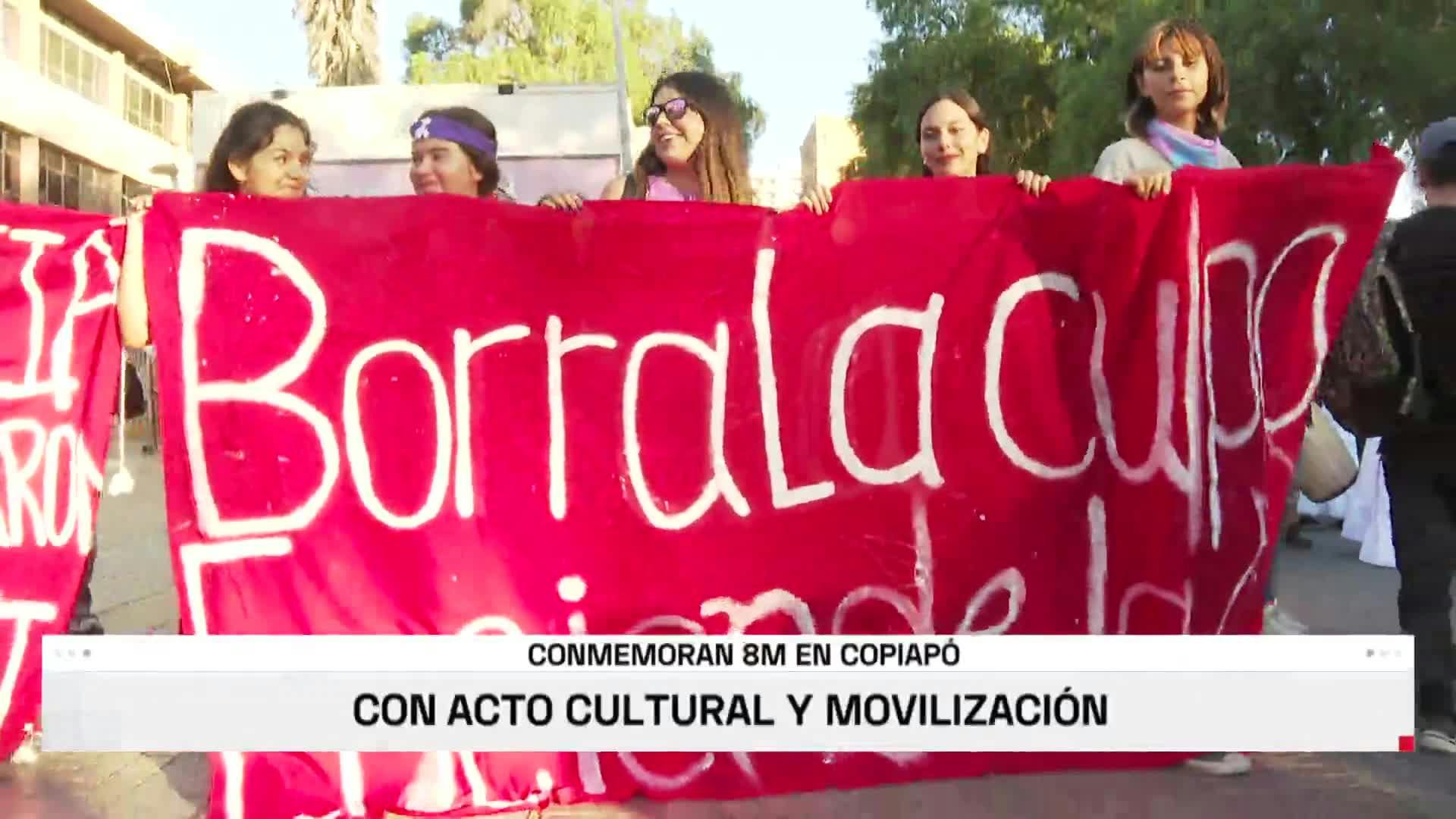 Conmemoración del 8M en Copiapó