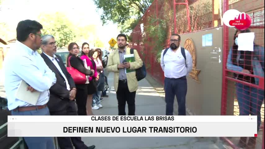 Nuevo recinto provisorio para escuela Las Brisas