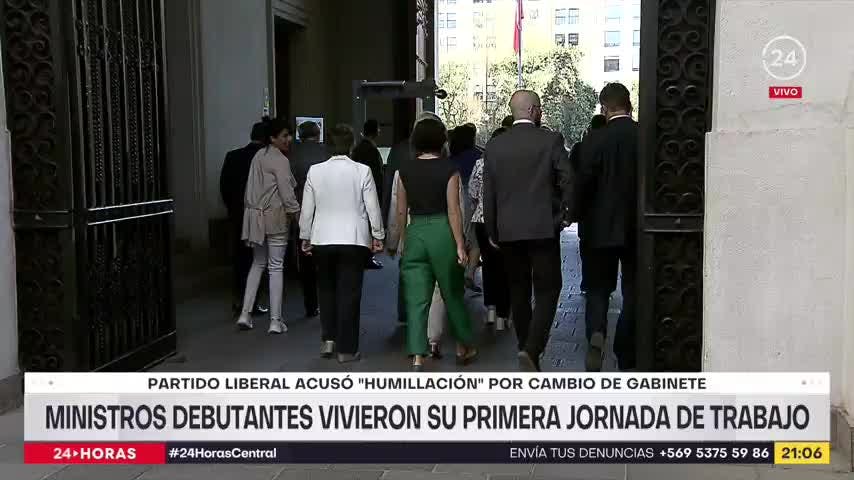 Ministros debutantes vivieron su primera jornada de trabajo