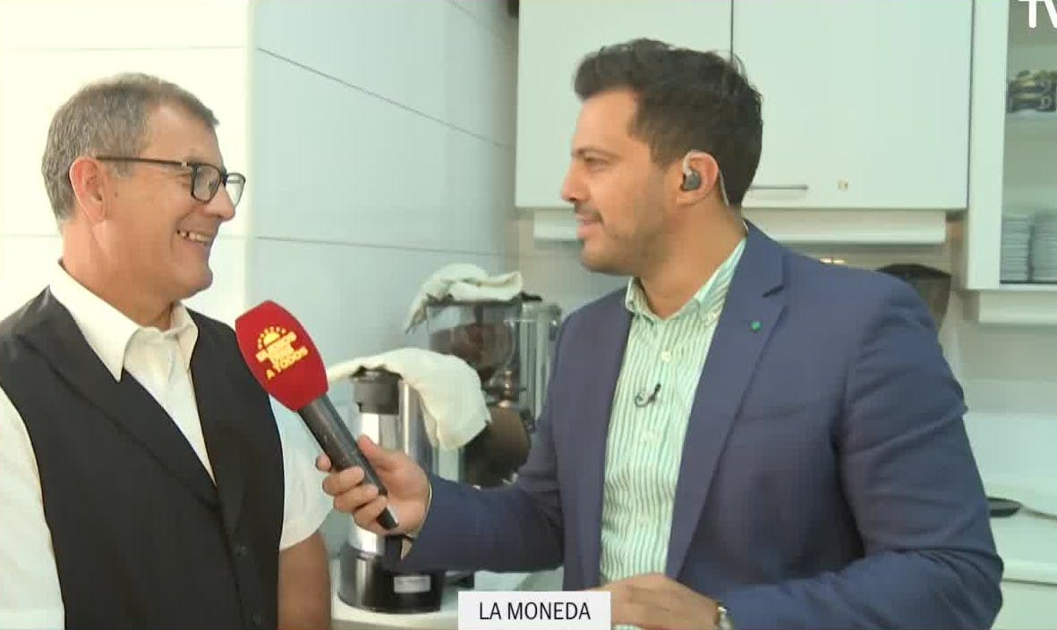 Simón está en la cocina de La Moneda 