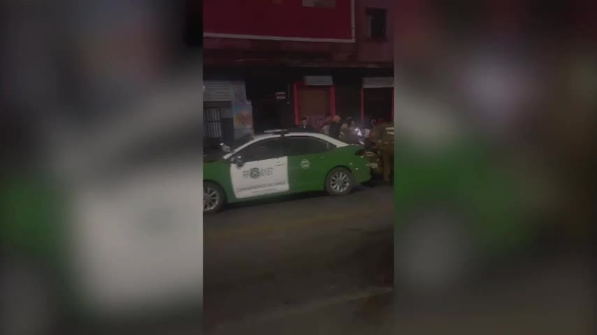En riesgo vital carabinero atropellado durante fiscalización