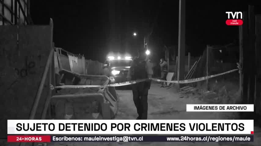 Extranjero es detenido por participar en crÍmenes violentos en Talca