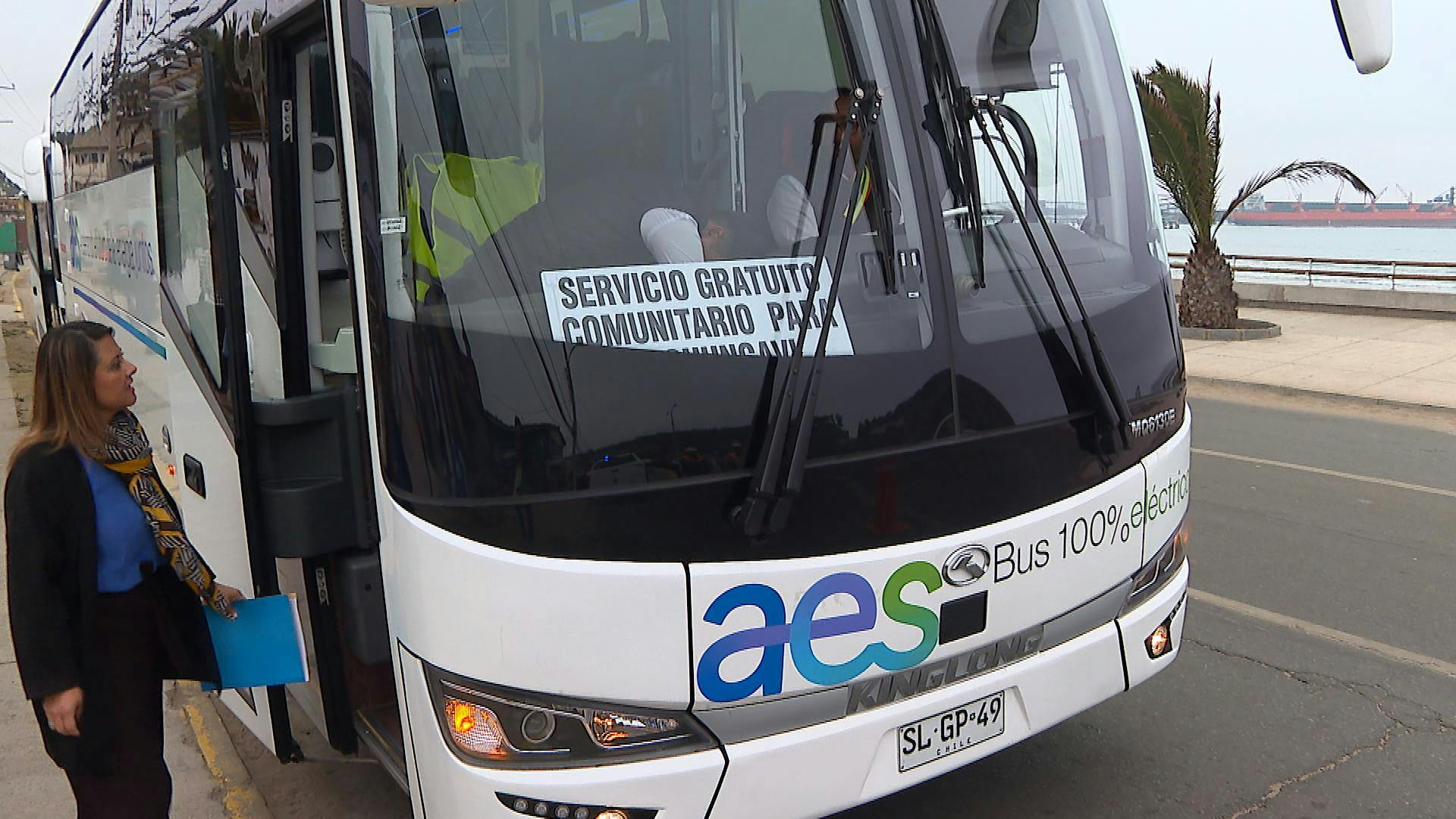 Convenio permitirá que buses con tecnología de punta recorran las calles de Puchuncaví