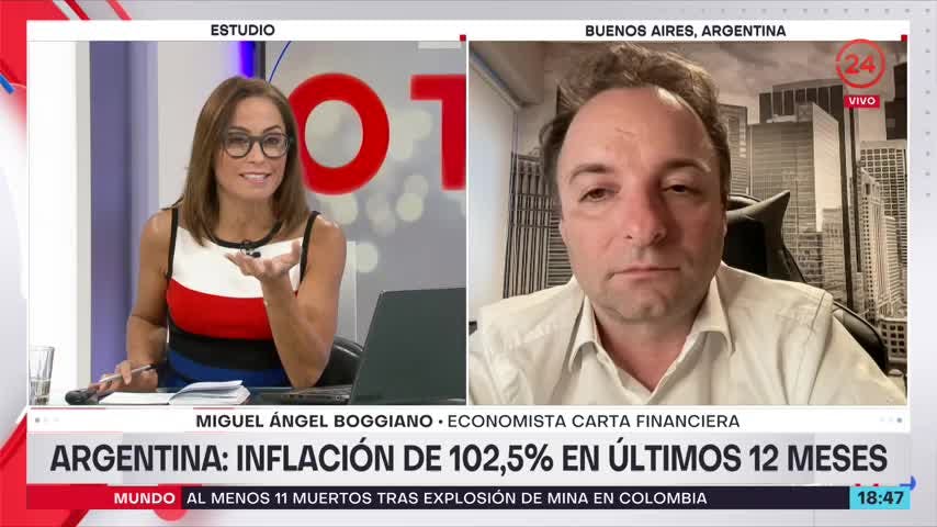 Académico se refiere a alza de inflación histórica en Argentina