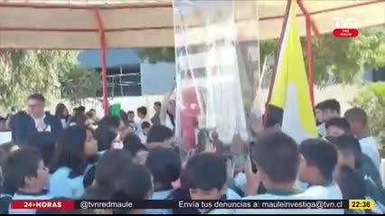 La figura de la Virgen de Fátima visitó Talca