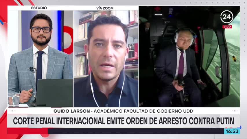 Analista internacional sobre Putin: “Hay que tener cautela porque esta orden de arresto puede no concretarse”