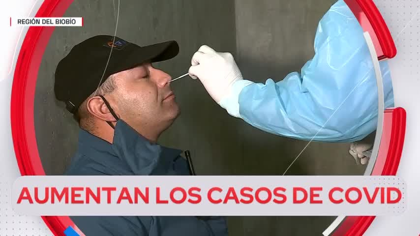 Aumentan contagios de Covid en Biobío
