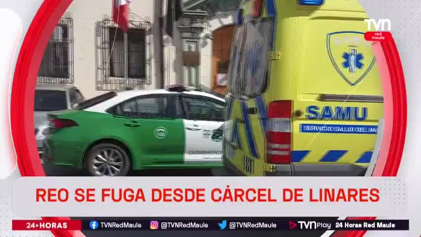 Reo se fuga desde cárcel de Linares