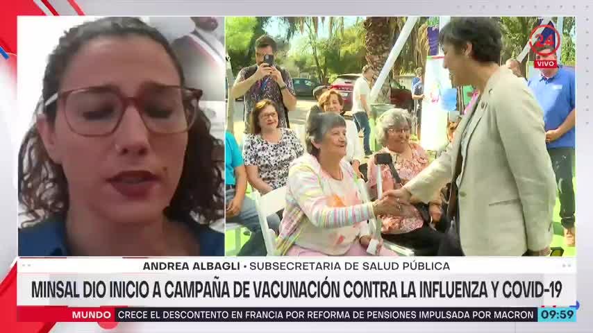 Subsecretaria de Salud Pública por inicio de proceso de vacunación: Hay que redoblar la comunicación de riesgo
