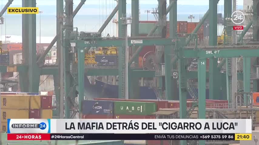 La mafia detrás del “cigarro a luca”
