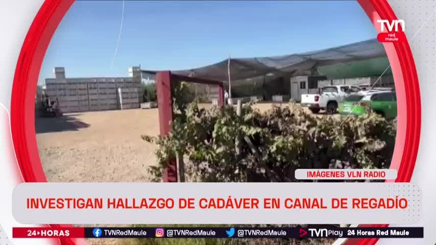 Investigan hallazgo de cadáver en canal de regadío