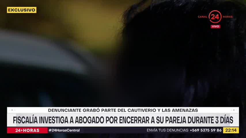 Fiscalía investiga a abogado por encerrar a su pareja durante 3 días