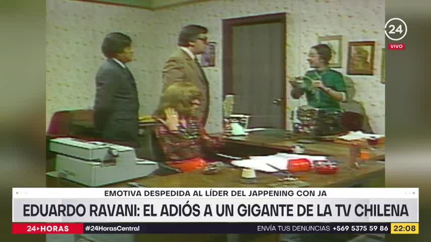 Eduardo Ravani: el adiós a un gigante de la TV chilena