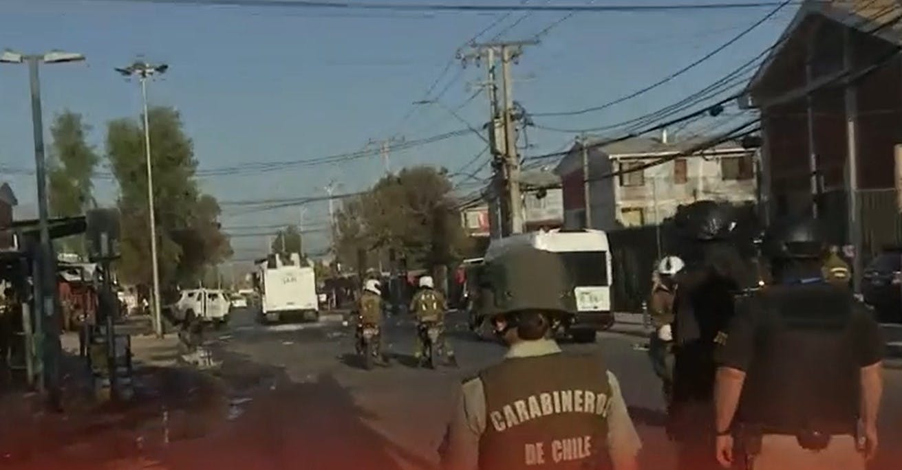 Intenso operativo en La Florida por demolición de Casa Narco