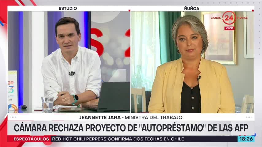 Ministra Jara tras rechazo al autopréstamo: “El Gobierno no ha cerrado la puerta a entregar ayudas”