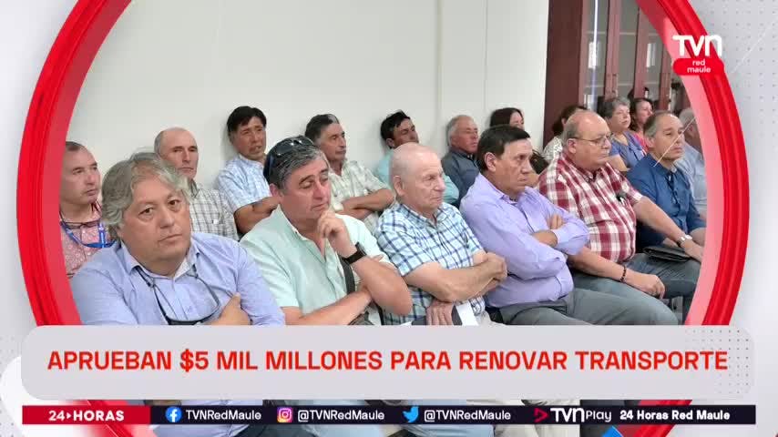 Aprueban $5 mil millones para renovar transporte