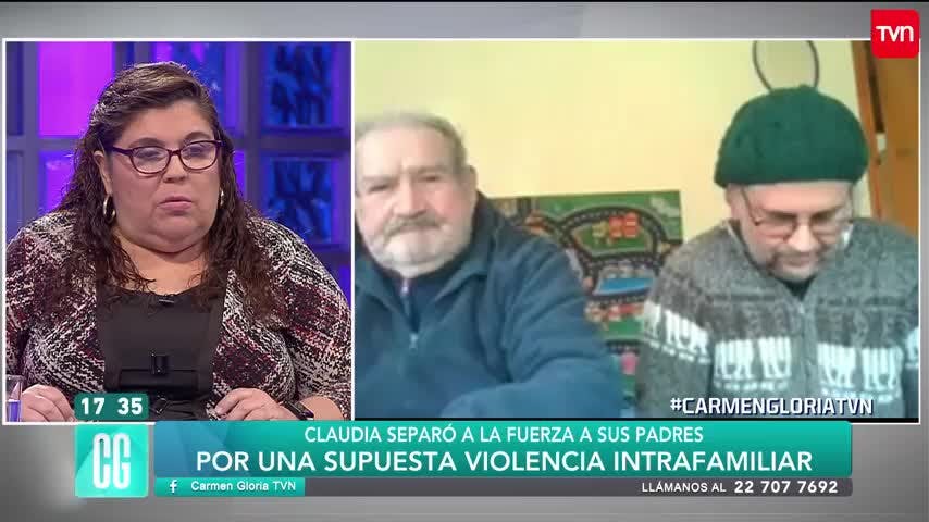 Claudia separó a la fuerza a sus padres | Carmen Gloria a tu servicio