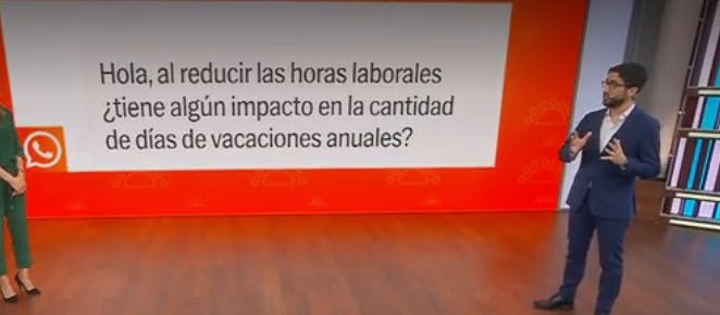 Proyecto 40 horas laborales: Subsecretario del Trabajo resuelve dudas