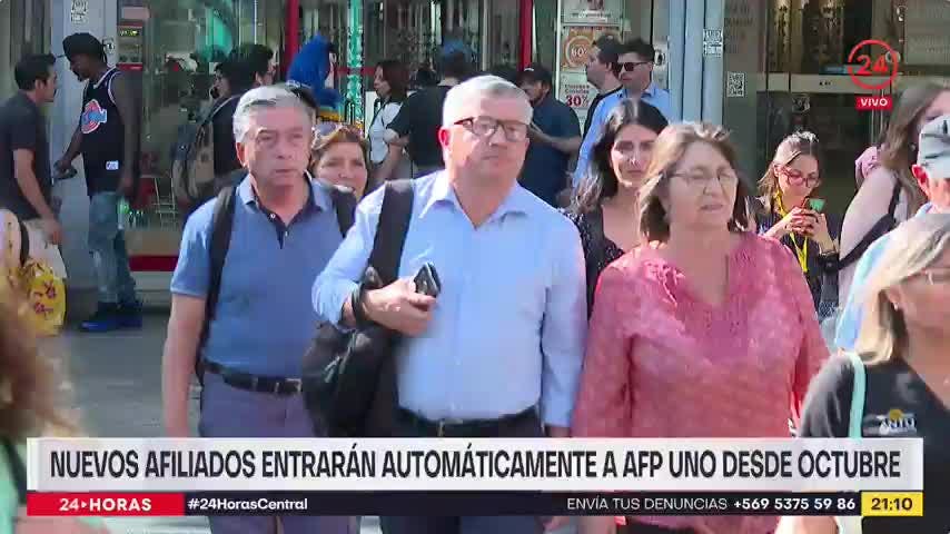 Nuevos afiliados entrarán automáticamente en AFP UNO desde octubre