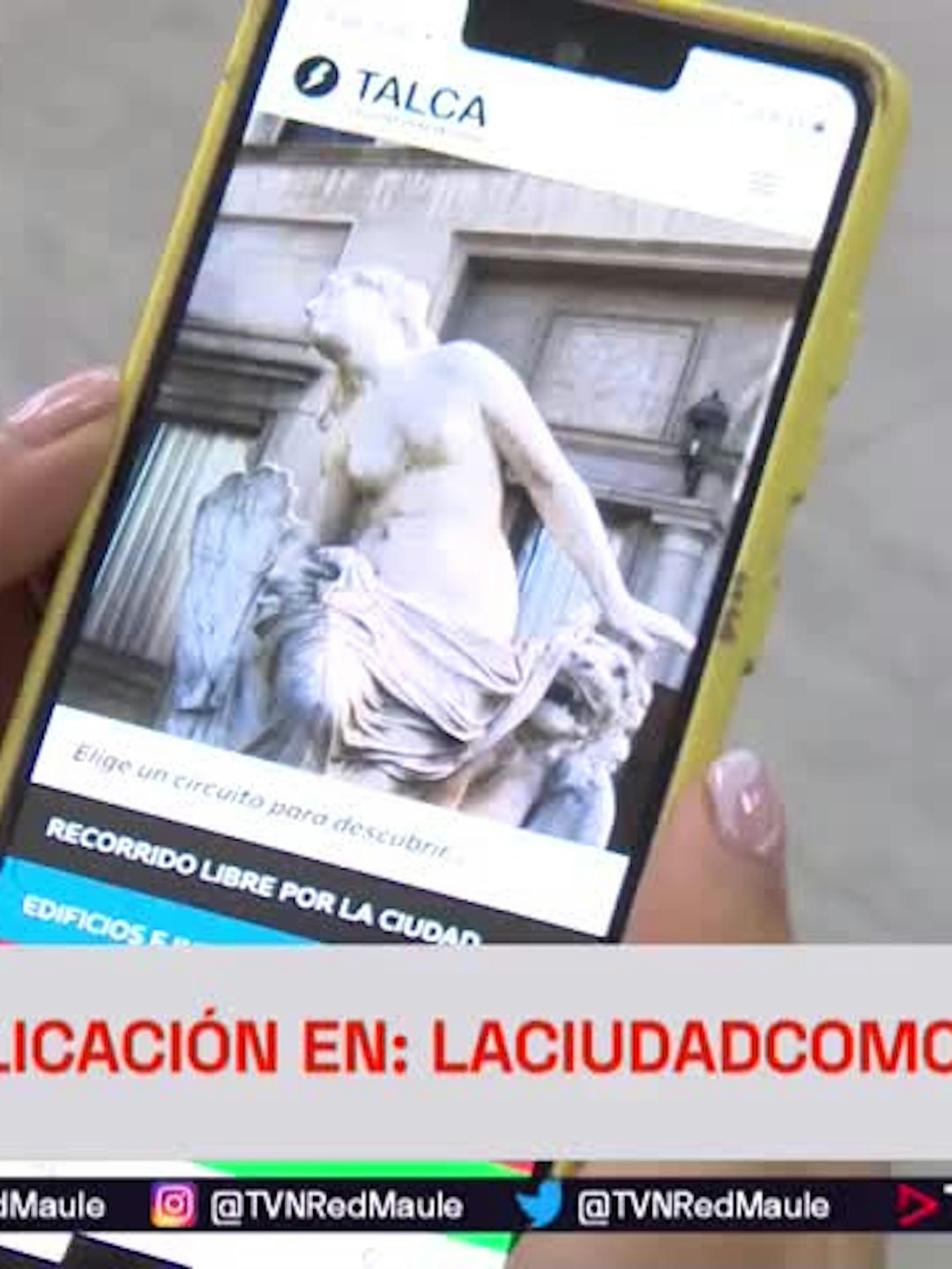 Destacan aplicación en: laciudadcomounmuseo.cl