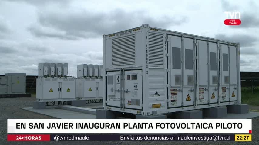 En San Javier inauguran planta fotovoltaica
