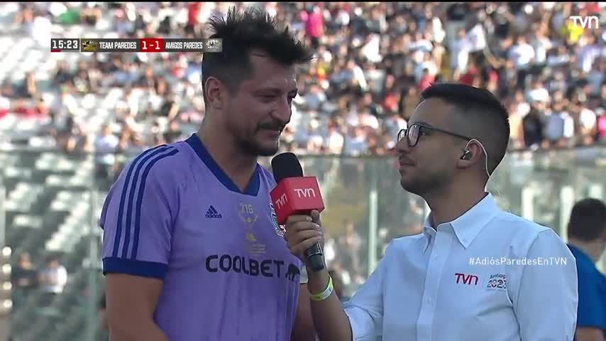 El divertido mensaje de Peric a Paredes: Me cagó la carrera