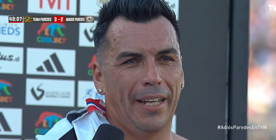 La emoción de Esteban Paredes: Fueron años de esfuerzo para todo esto