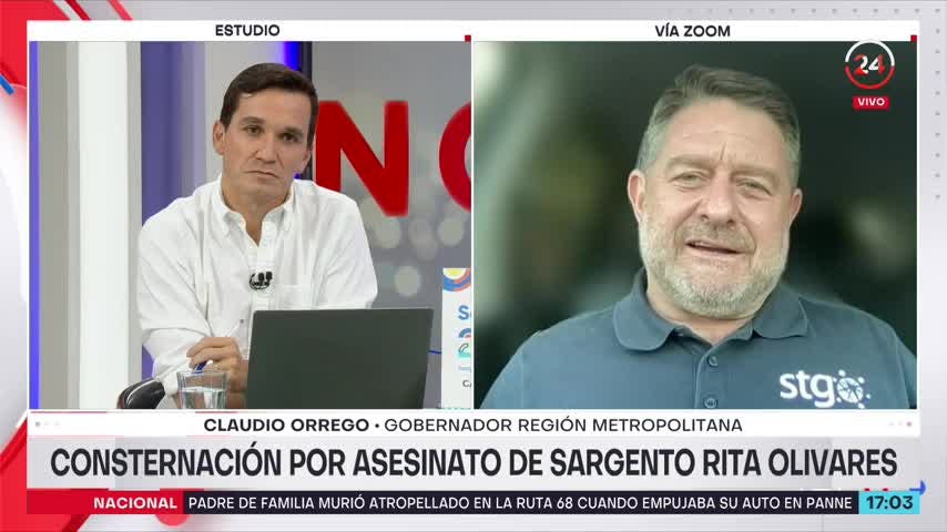 Gobernador Orrego por Estado de Excepción: Es una herramienta útil, no hay que descartarla en la RM