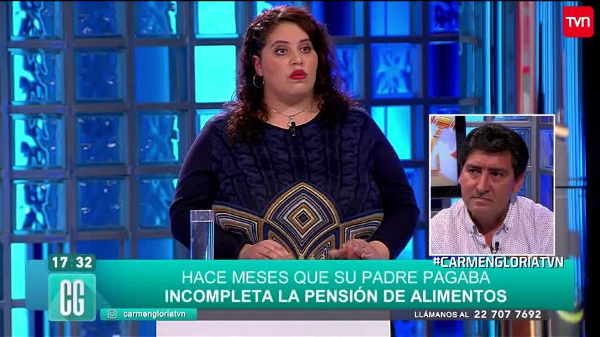 Demanda a su padre por pensión de alimentos | Carmen Gloria a tu servicio