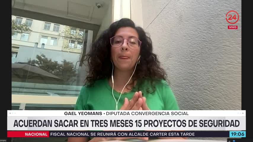 Yeomans: “Estamos con el objetivo de entregar más protección a Carabineros”