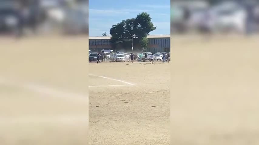 Agresiones y un atropello en partido de fútbol en Hualpén