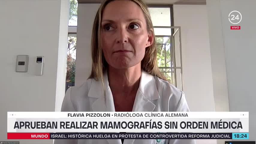 Gestora de proyecto de mamografías sin una orden médica: Habrá que responder bien a la mayor demanda