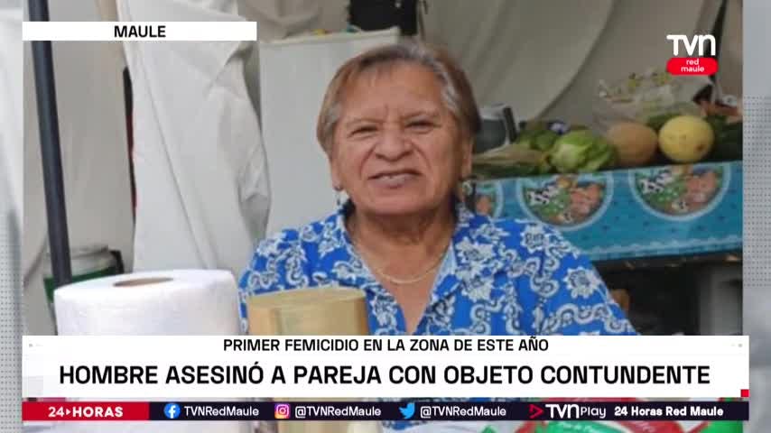 Se produce primer femicidio del año en el Maule