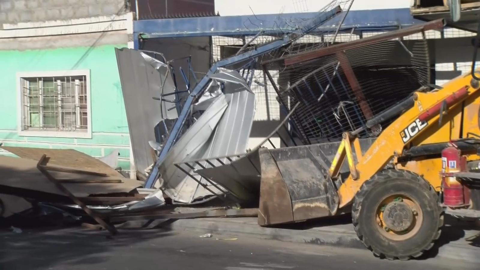 Municipio de Calama demolió la primera narco casa