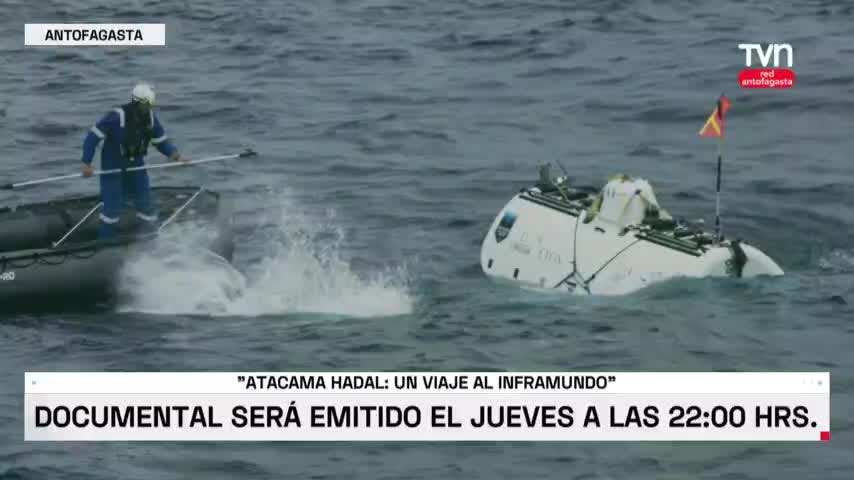 NTV  Emitirá documental  “Atacama Hadal: un viaje al inframundo”.