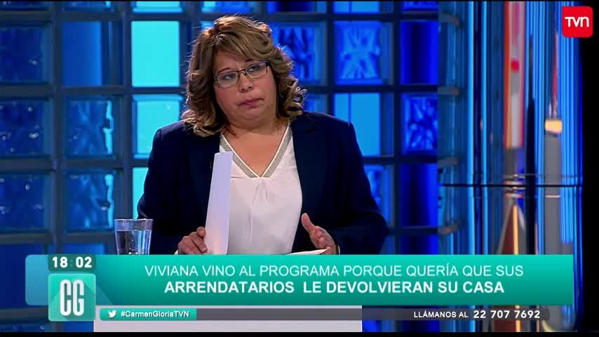 Quiere recuperar su casa arrendada | Carmen Gloria a tu servicio