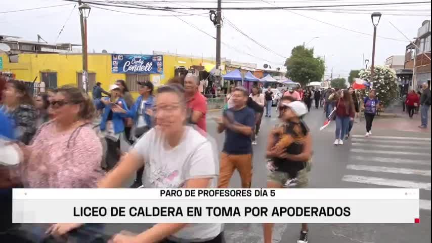 Liceo de Caldera en toma por apoderados