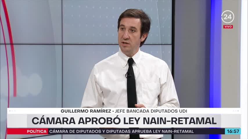 Guillermo Ramírez (UDI) por apoyo a carabineros: Hay una contradicción entre lo que el Gobierno dice y hace