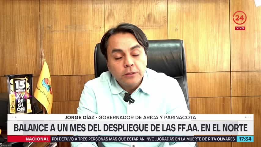 Gobernador de Arica: “Es muy difícil poder resguardar todo el espacio fronterizo”
