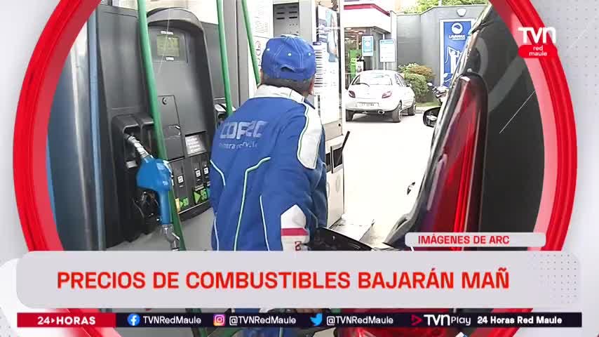 Precios de los combustibles bajará