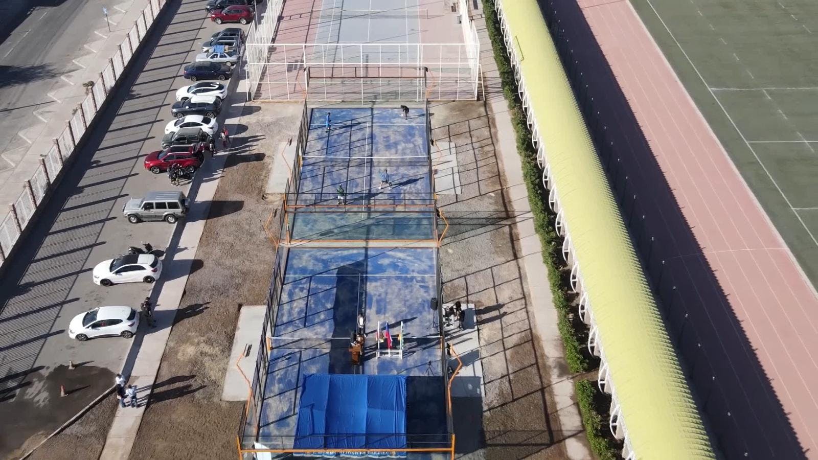 Calama cuenta con las primeras canchas de pádel municipal del norte.