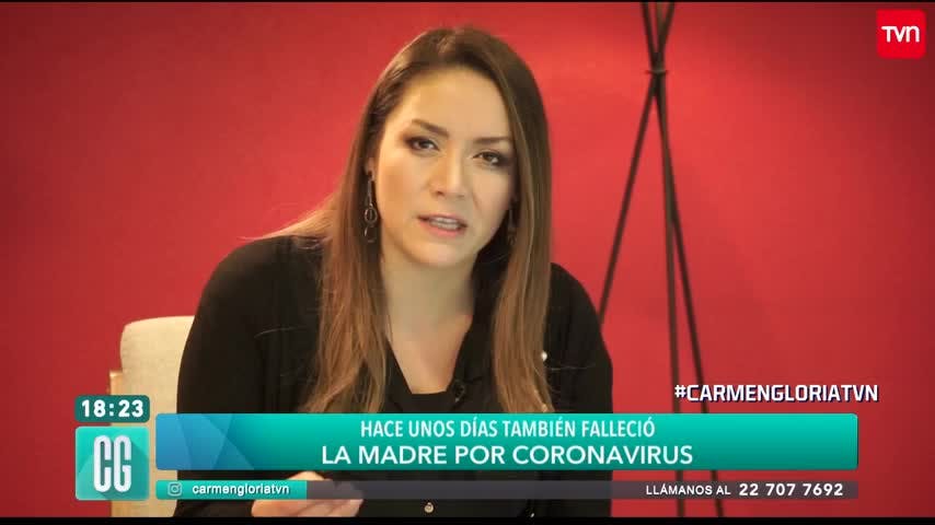 Perdió a sus padres y hermana por el coronavirus | Carmen Gloria a tu servicio