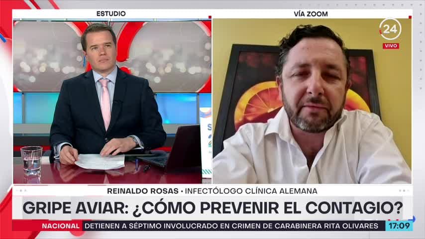 Infectólogo: “El riesgo es que una persona se contagie de gripe aviar e influenza humana”