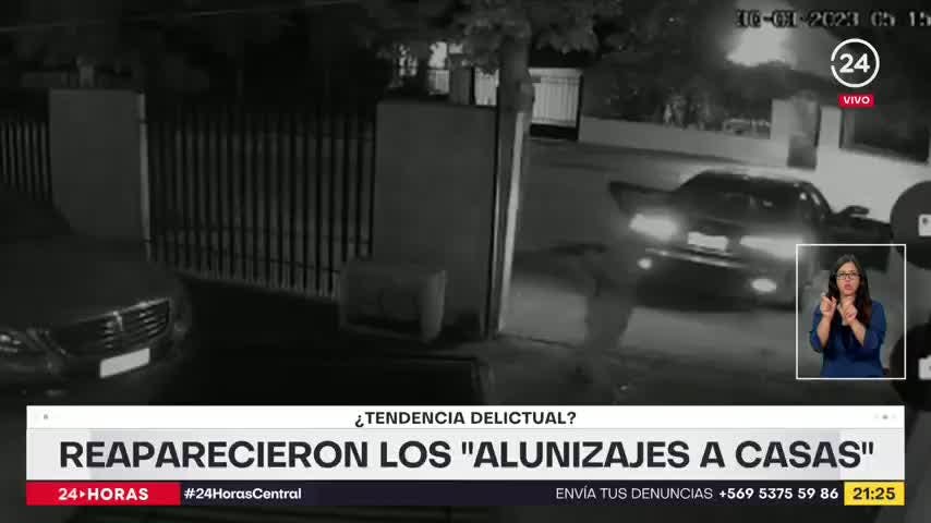 ¿Tendencia delictual? Reaparecieron los alunizajes a casas
