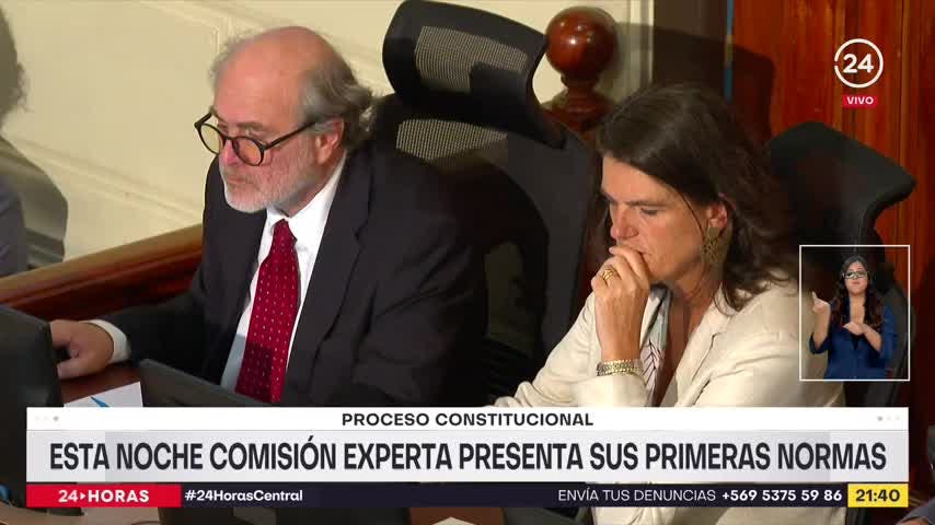Proceso constitucional: Comisión Experta presenta esta noche sus primeras normas