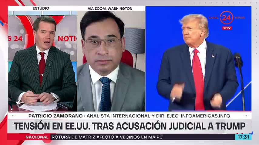 Analista tras acusación sobre Trump: Él sigue siendo el candidato n°1 del Partido Republicano
