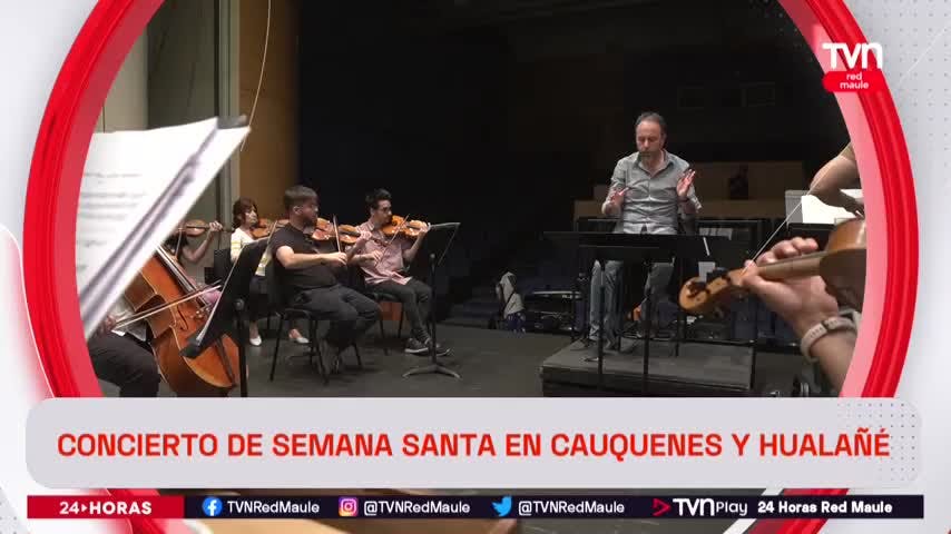 Concierto de Semana Santa se hará en Cauquenes y Hualañé
