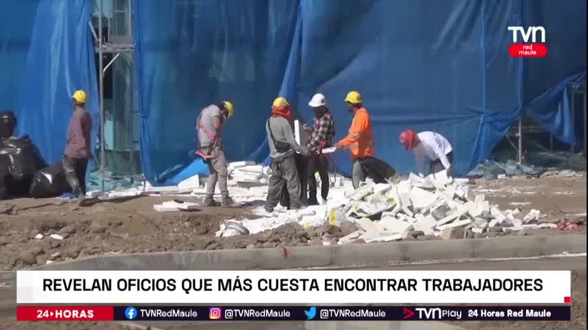 Estudios identifican oficios donde cuesta encontrar trabajadores