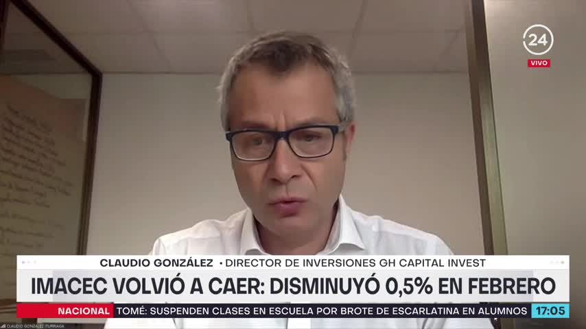 Economista por Imacec: “Vamos a tener un comercio con caídas significativas